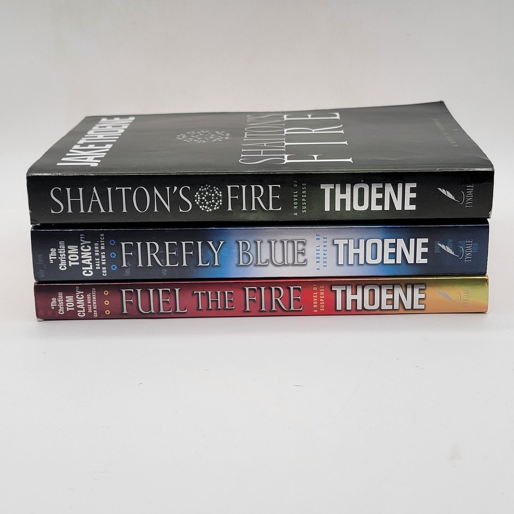 Jake Thoene Shaitons Fire Series Lot Christian Fiction Firefly Books‎ Set